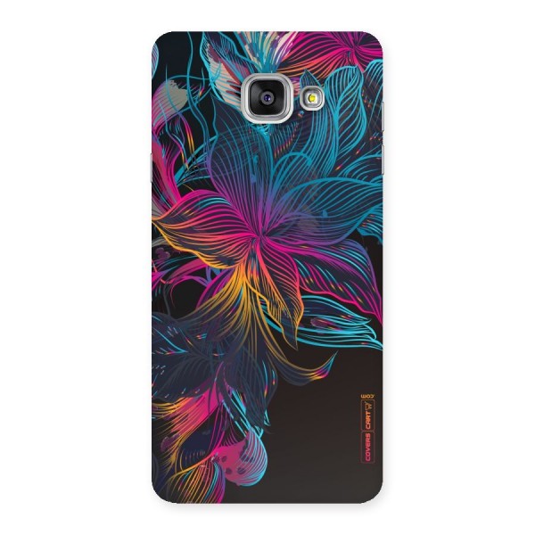 Multi-Colour Flowers Back Case for Galaxy A7 2016