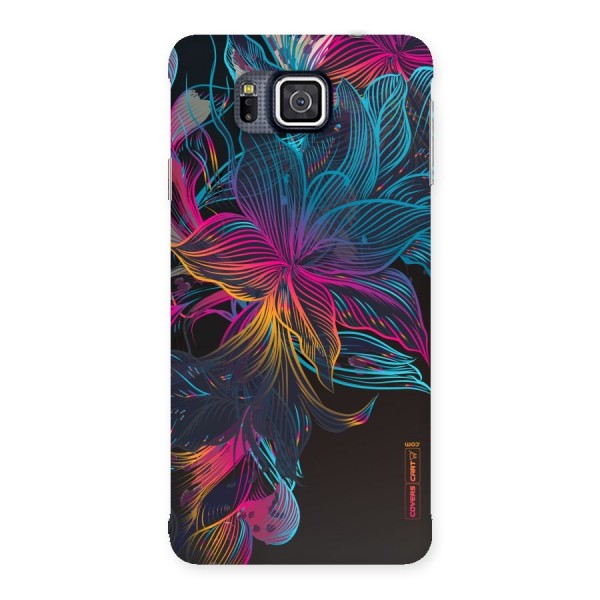 Multi-Colour Flowers Back Case for Galaxy Alpha