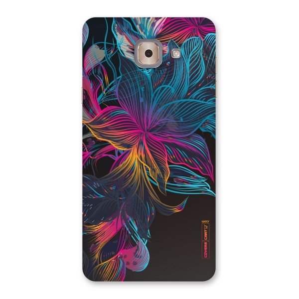 Multi-Colour Flowers Back Case for Galaxy J7 Max