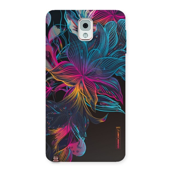 Multi-Colour Flowers Back Case for Galaxy Note 3