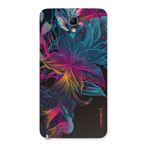 Multi-Colour Flowers Back Case for Galaxy Note 3 Neo