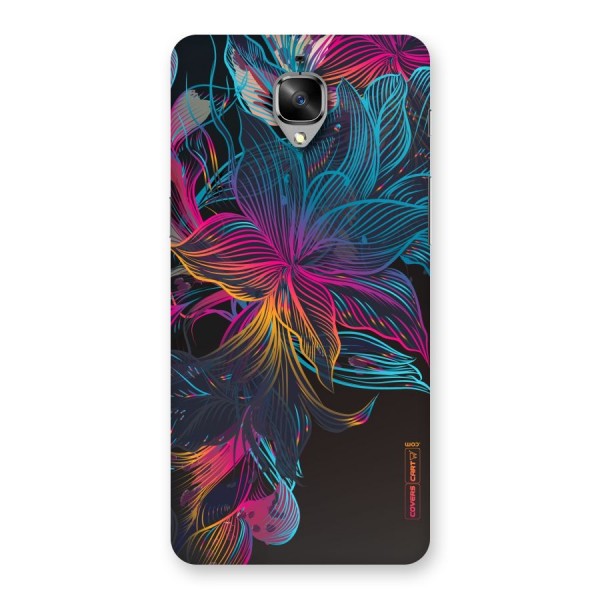 Multi-Colour Flowers Back Case for OnePlus 3T