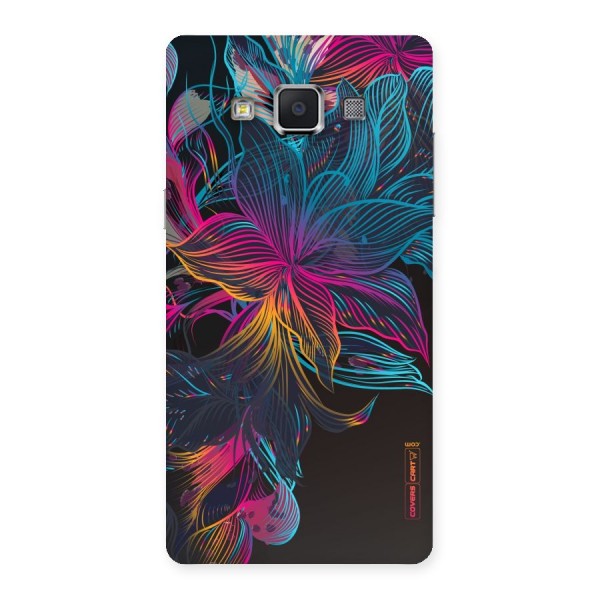 Multi-Colour Flowers Back Case for Samsung Galaxy A5