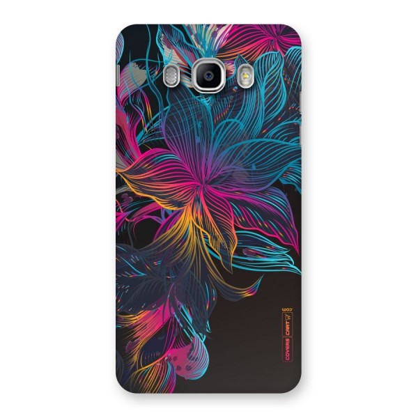 Multi-Colour Flowers Back Case for Samsung Galaxy J5 2016