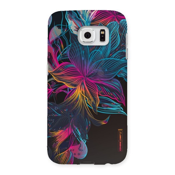 Multi-Colour Flowers Back Case for Samsung Galaxy S6