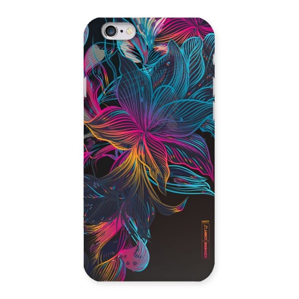 Multi-Colour Flowers Back Case for iPhone 6 6S