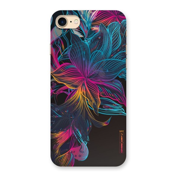 Multi-Colour Flowers Back Case for iPhone 7