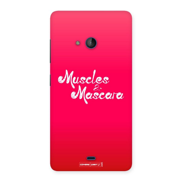Muscles and Mascara Back Case for Lumia 540