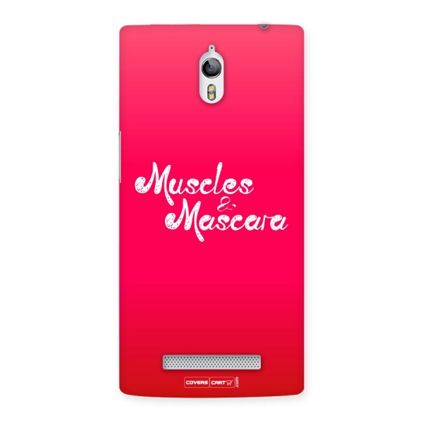 Muscles and Mascara Back Case for Oppo Find 7