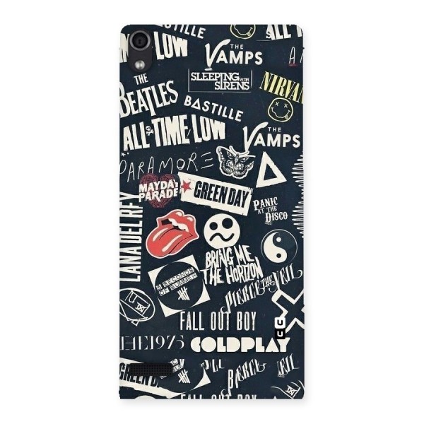 Music My Paradise Back Case for Ascend P6