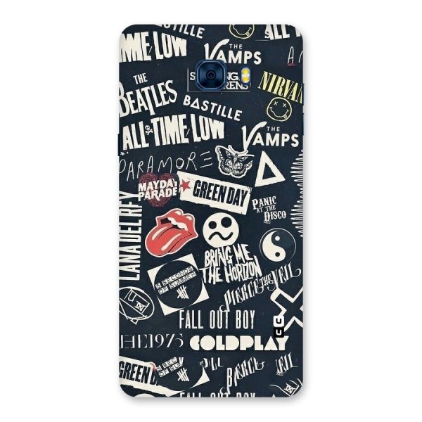 Music My Paradise Back Case for Galaxy C7 Pro