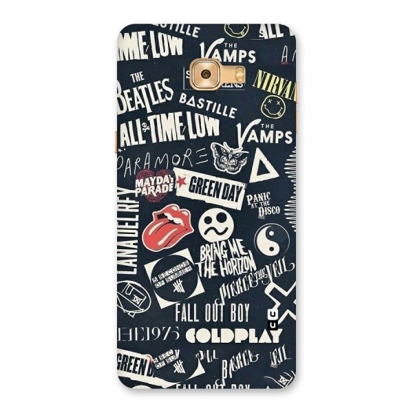 Music My Paradise Back Case for Galaxy C9 Pro