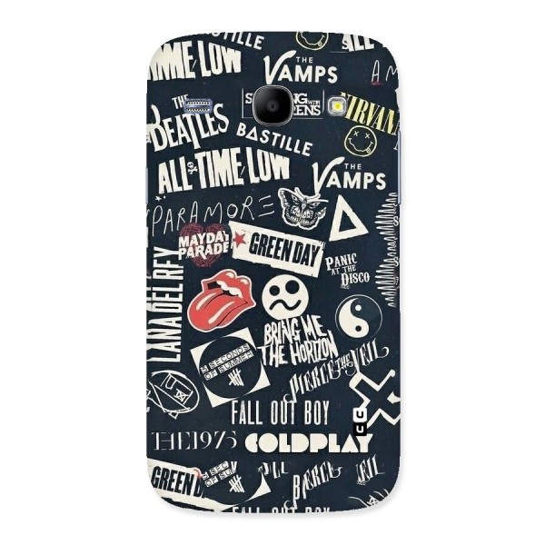 Music My Paradise Back Case for Galaxy Core