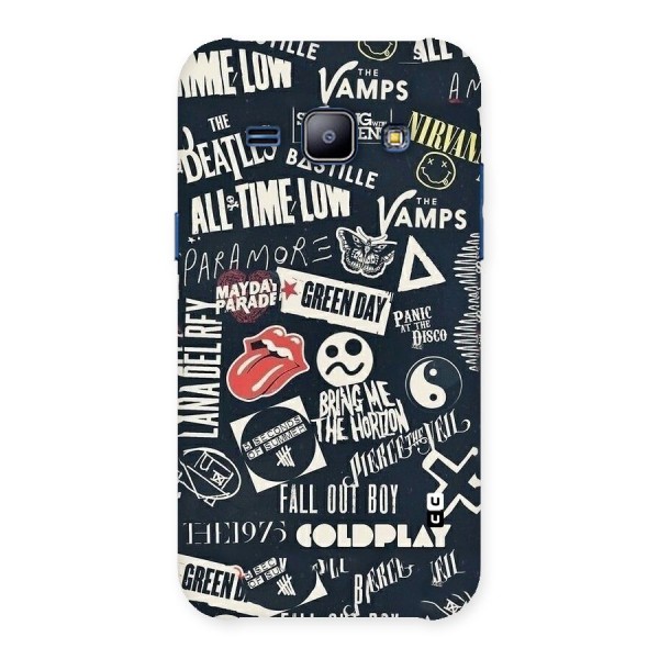 Music My Paradise Back Case for Galaxy J1