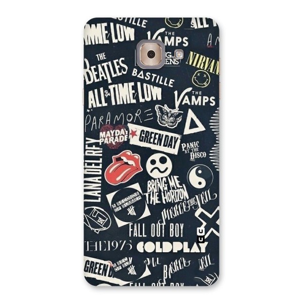 Music My Paradise Back Case for Galaxy J7 Max