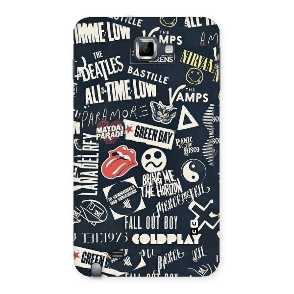 Music My Paradise Back Case for Galaxy Note