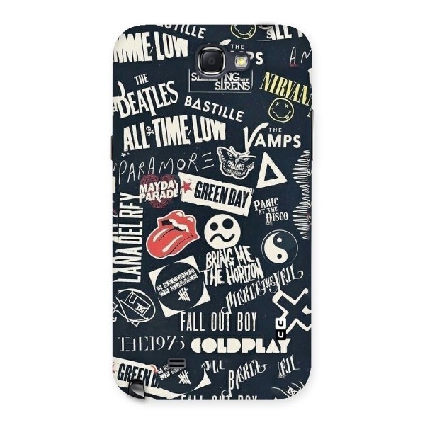 Music My Paradise Back Case for Galaxy Note 2