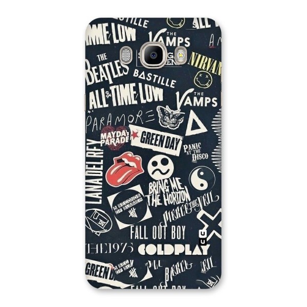 Music My Paradise Back Case for Galaxy On8