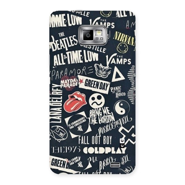 Music My Paradise Back Case for Galaxy S2