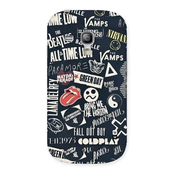 Music My Paradise Back Case for Galaxy S3 Mini