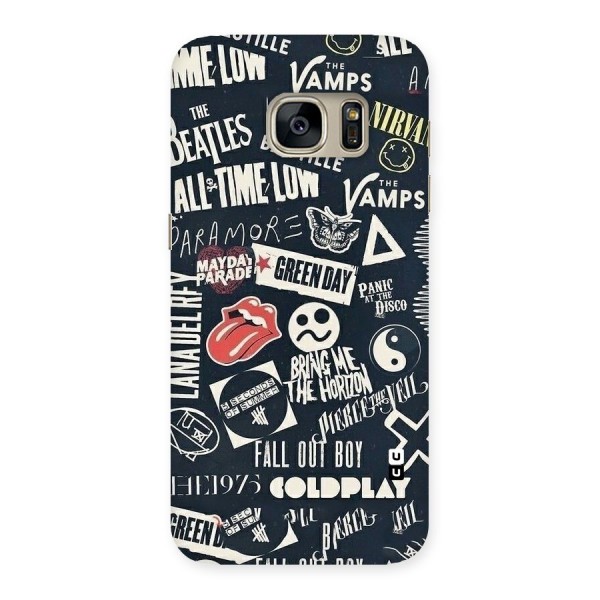 Music My Paradise Back Case for Galaxy S7