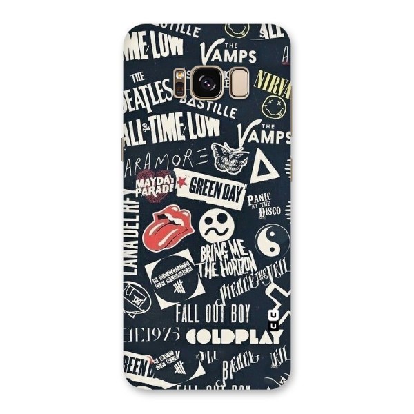Music My Paradise Back Case for Galaxy S8