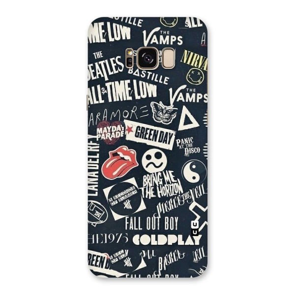 Music My Paradise Back Case for Galaxy S8 Plus
