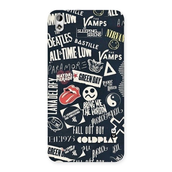 Music My Paradise Back Case for HTC Desire 816