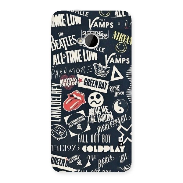 Music My Paradise Back Case for HTC One M7