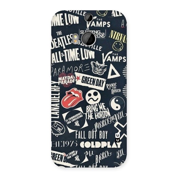 Music My Paradise Back Case for HTC One M8