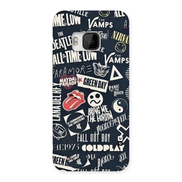 Music My Paradise Back Case for HTC One M9