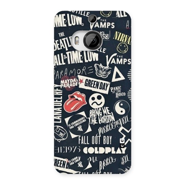 Music My Paradise Back Case for HTC One M9 Plus