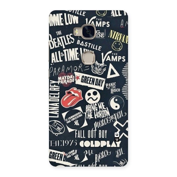 Music My Paradise Back Case for Huawei Honor 5X