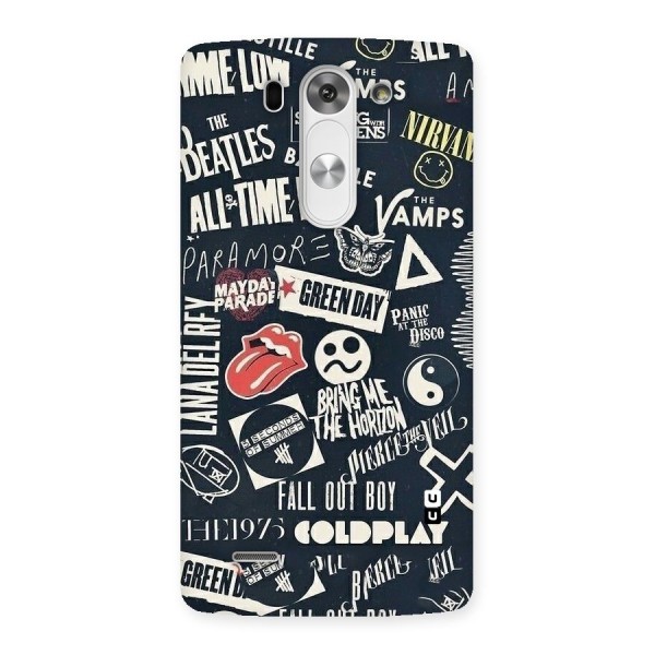 Music My Paradise Back Case for LG G3 Beat