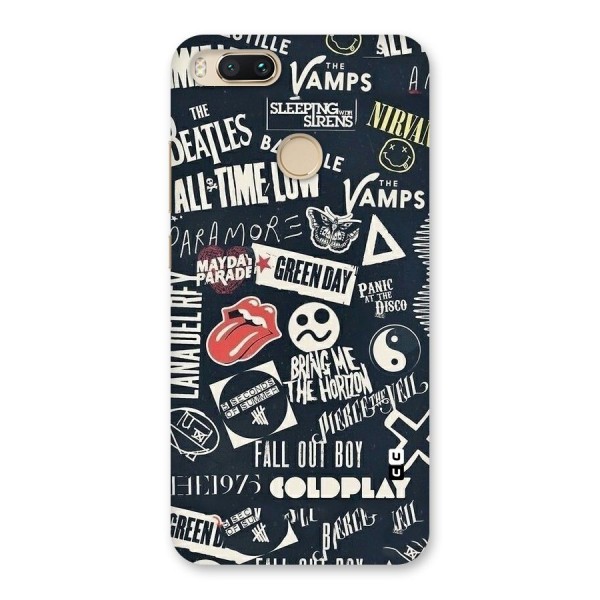 Music My Paradise Back Case for Mi A1