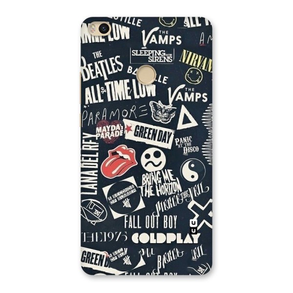 Music My Paradise Back Case for Mi Max 2