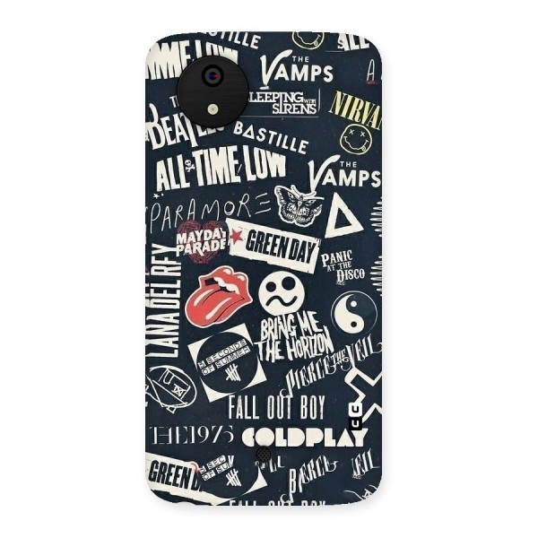 Music My Paradise Back Case for Micromax Canvas A1
