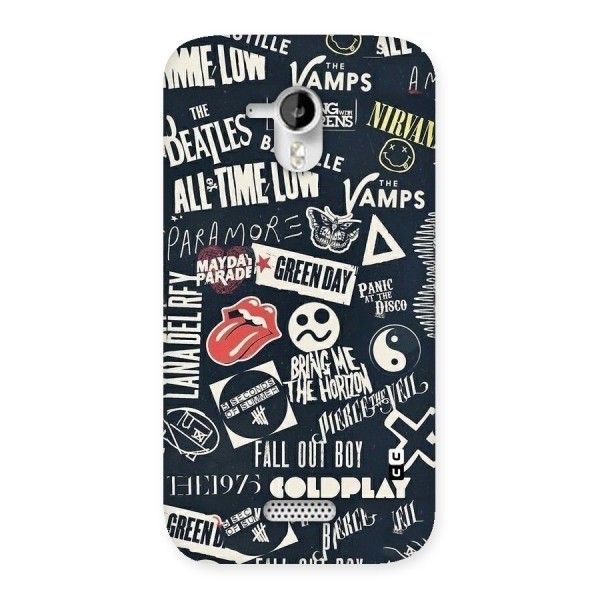 Music My Paradise Back Case for Micromax Canvas HD A116