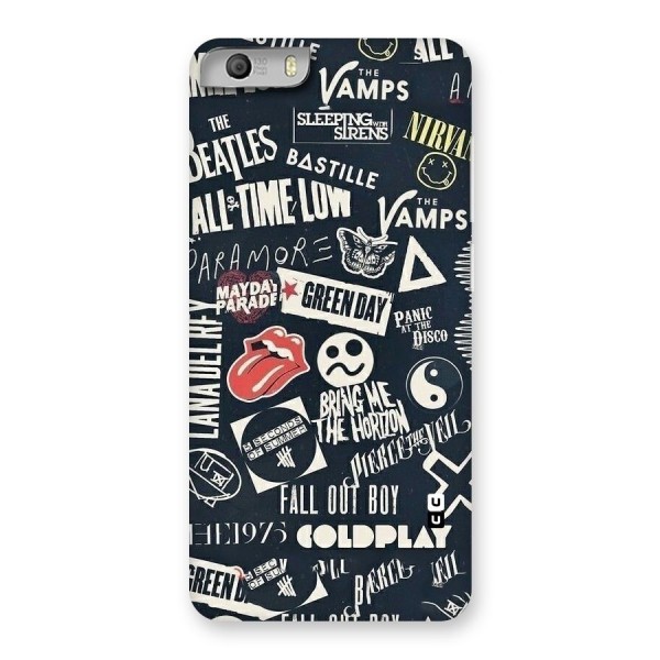Music My Paradise Back Case for Micromax Canvas Knight 2