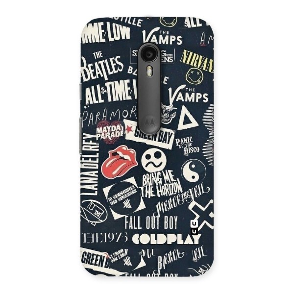 Music My Paradise Back Case for Moto G3