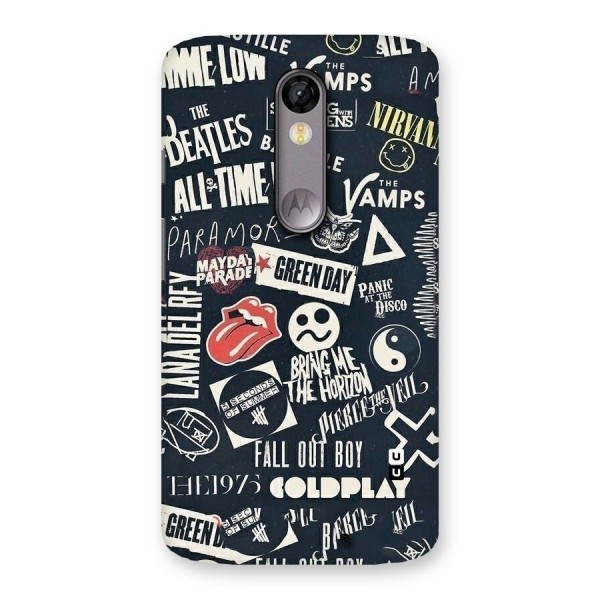 Music My Paradise Back Case for Moto X Force