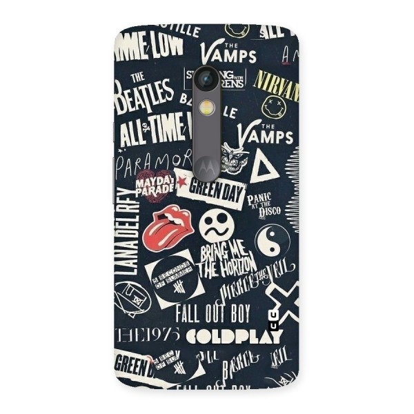 Music My Paradise Back Case for Moto X Play
