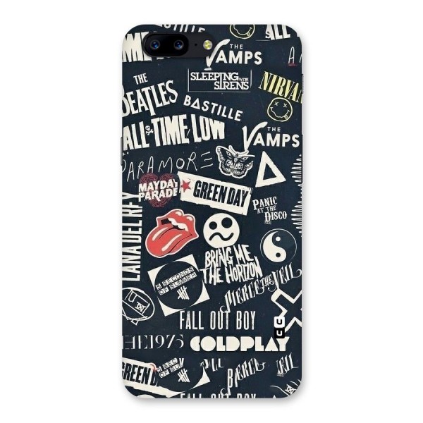 Music My Paradise Back Case for OnePlus 5