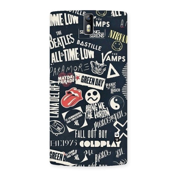Music My Paradise Back Case for One Plus One