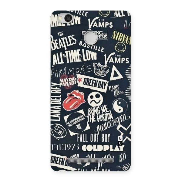 Music My Paradise Back Case for Redmi 3S Prime