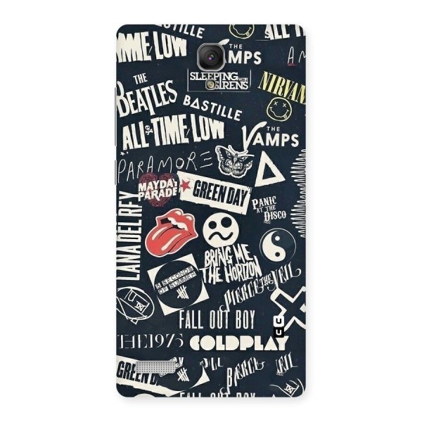 Music My Paradise Back Case for Redmi Note