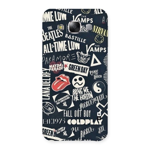 Music My Paradise Back Case for Samsung Galaxy E5