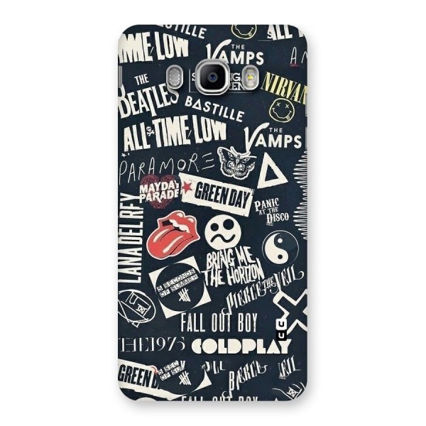Music My Paradise Back Case for Samsung Galaxy J5 2016