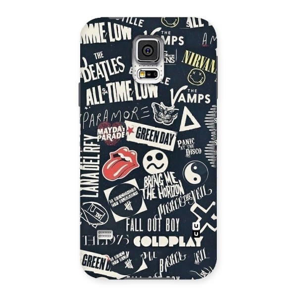 Music My Paradise Back Case for Samsung Galaxy S5