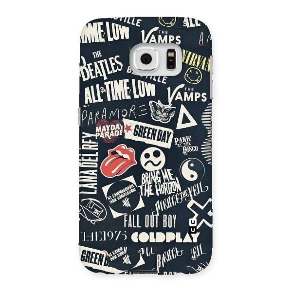 Music My Paradise Back Case for Samsung Galaxy S6